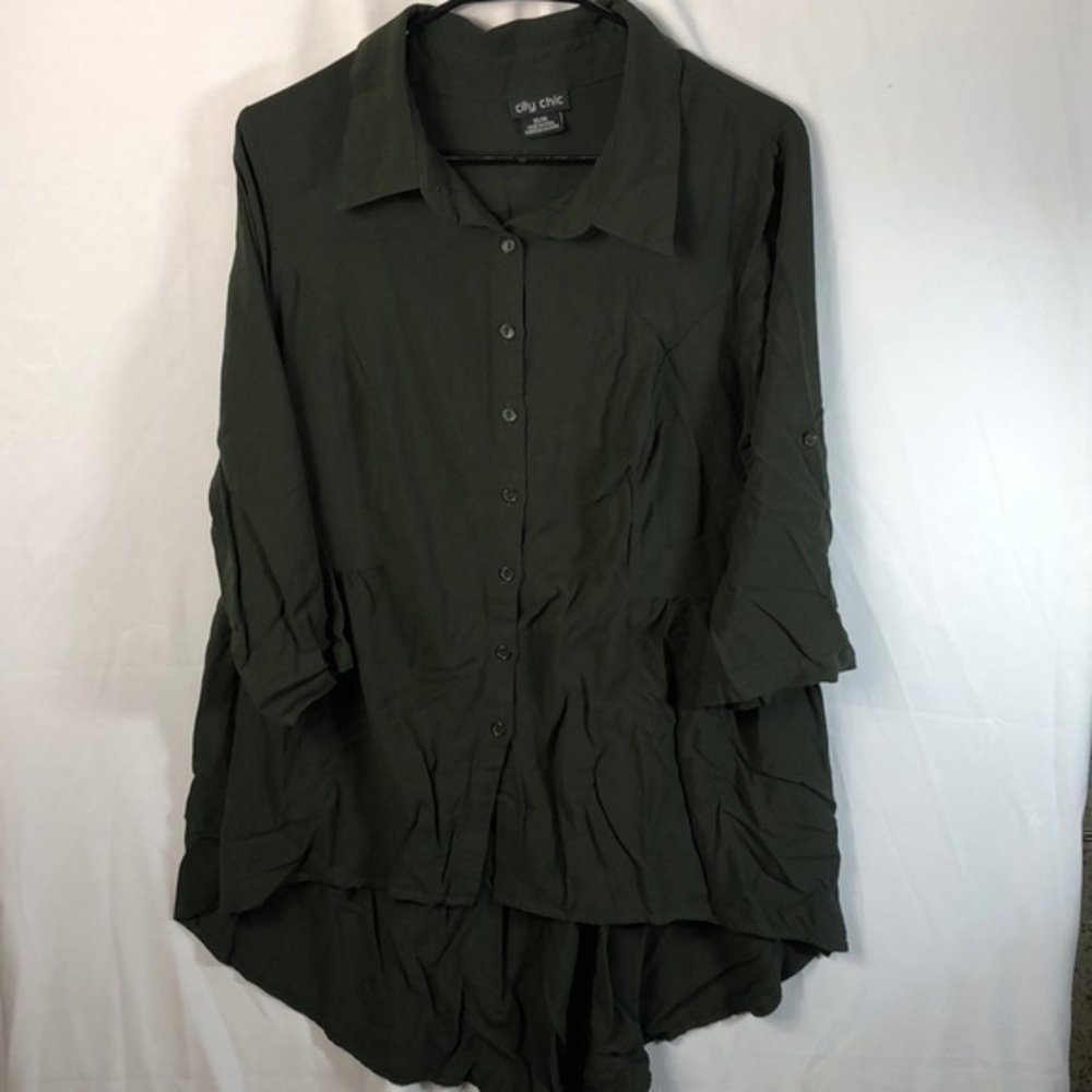 City Chic Women’s Hi Lo Top Size XS (14)